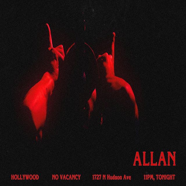 **JUST ADDED** If tonight wasn't already lit, we are welcoming ALLAN RAYMAN back to The Porch!! Special Midnight Pop-Up Set! See you tonight friends!! #NoVacancy #NoVacancyLA #PorchSessions #AllanRayman @allanrayman