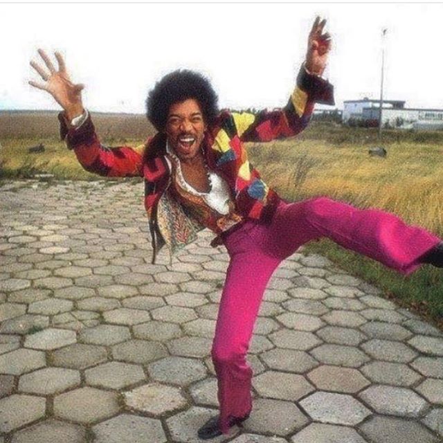 Happy Sunday! #letthewildrumpusbegin ~ Happy Hour 2/6pm~ Dj @akirathedon #dancingallnightlong #craftcocktails #houstonhospitality #hollywood #losangeles #livemusic #happyhour #dancing #1970s #polaroid #vintage #happy #jimihendrix