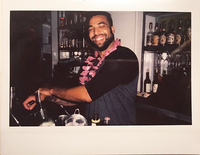 @jambalayapapi stirred, not shaken Happy Hour wrapping up at 6pm Dj @nonservium23 & dancing till your feet get soar️by @dija.dumpling  #happyhour #comengetit #dance #losangeles #hollywood #craftcocktails #houstonhospitality #poloroid