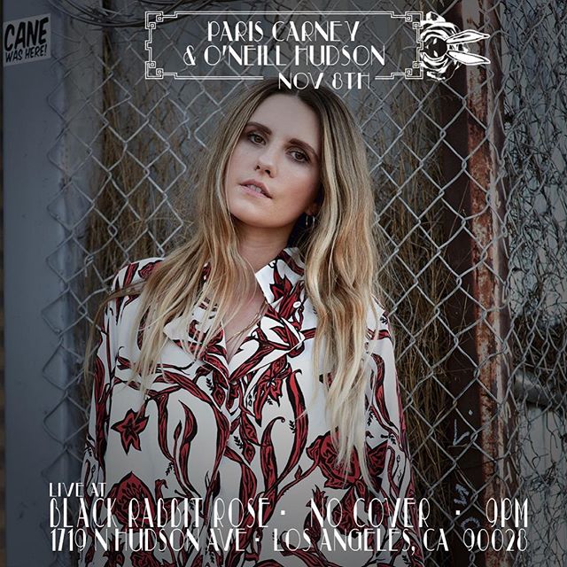 @pariscarney Wednesday Residency. If you haven’t been, your missing an amazing night of live music. This event fills up quickly So get there early. #nocover #livemusic