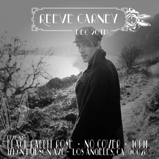 Christmascame early!!!!
We are pleased to announce @reevecarney will be performing at @blackrabbitrose TONIGHT!!! Show starts at 10PM, no cover, get there early to reserve a table.