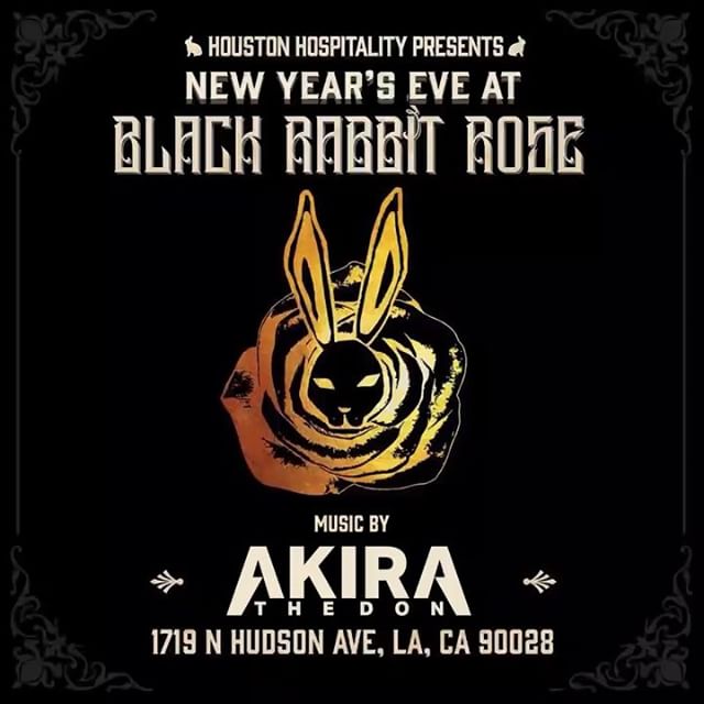 THE MOST MAGICAL NEW YEARS EVE IN LOS ANGELS is happening tonight @blackrabbitrose with the amazing sounds by LA’s hottest Dj @akirathedon ...........…...........…...........…...........
This premium OPEN BAR & Dance Party has one of the lowest ticket prices in town. $75 gives you all access to the Black Rabbit Rose Premium open bar and a night of dance and fun as we ring in the New Year’s together. ‍♀️‍♂️
...........…...........…...........…...........
DM FOR RESERVATIONS OR EMAIL RESERVATIONS@blackrabbitrose.com